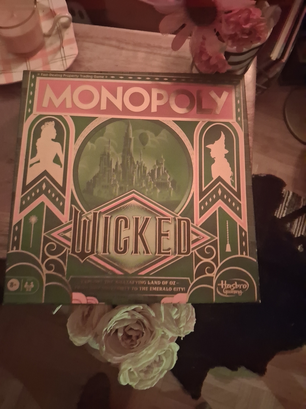 Hasbro Monopoly Wicked Board Game - Green